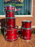 1983 Tama Superstar Drum Set Cherry Wine 14x20/8x12/9x13/14x14/16x16/5x14 Snare