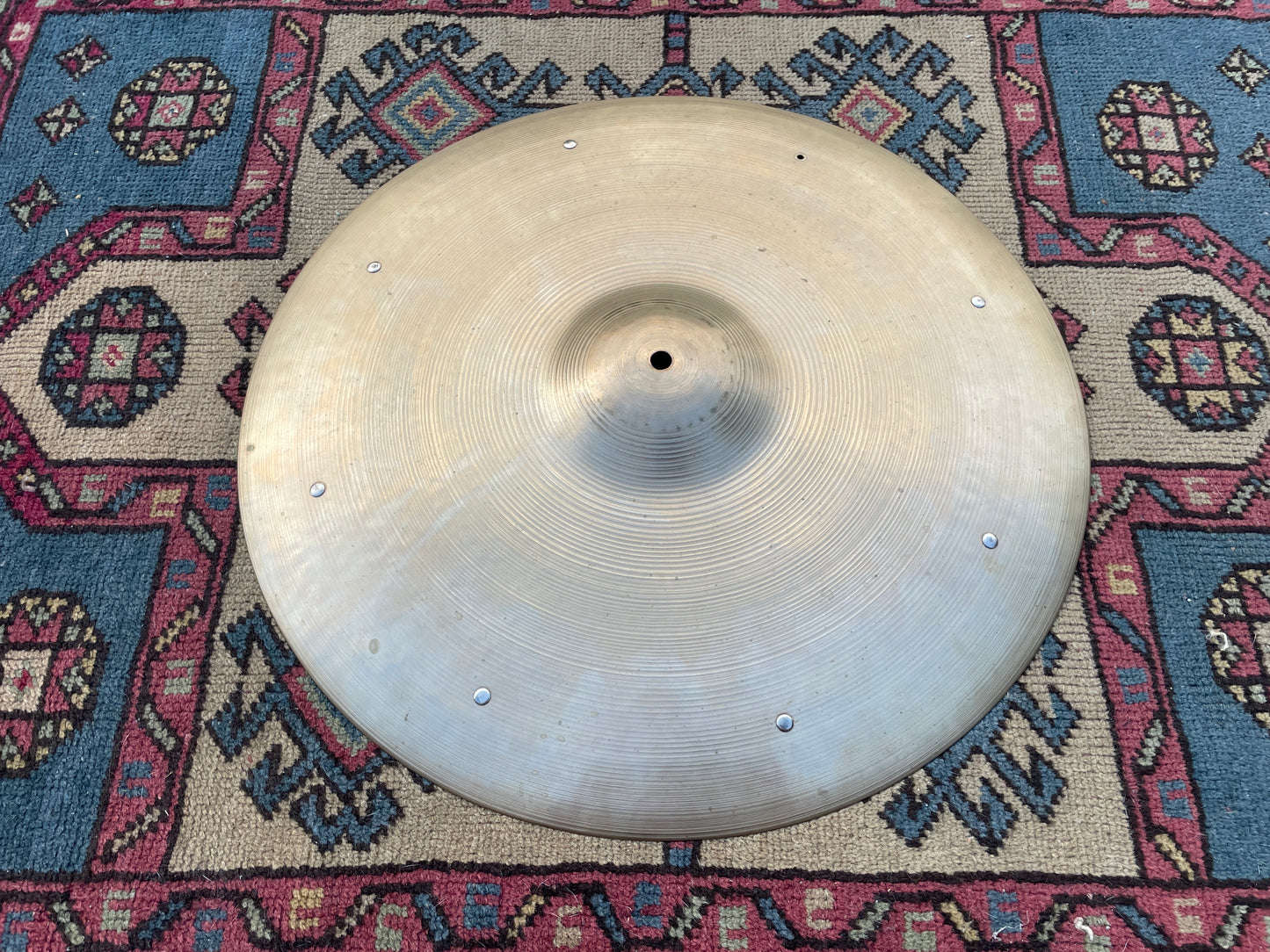 18" Zildjian A Trans Stamp Crash Ride Sizzle Cymbal 1512g #821 *Video Demo*
