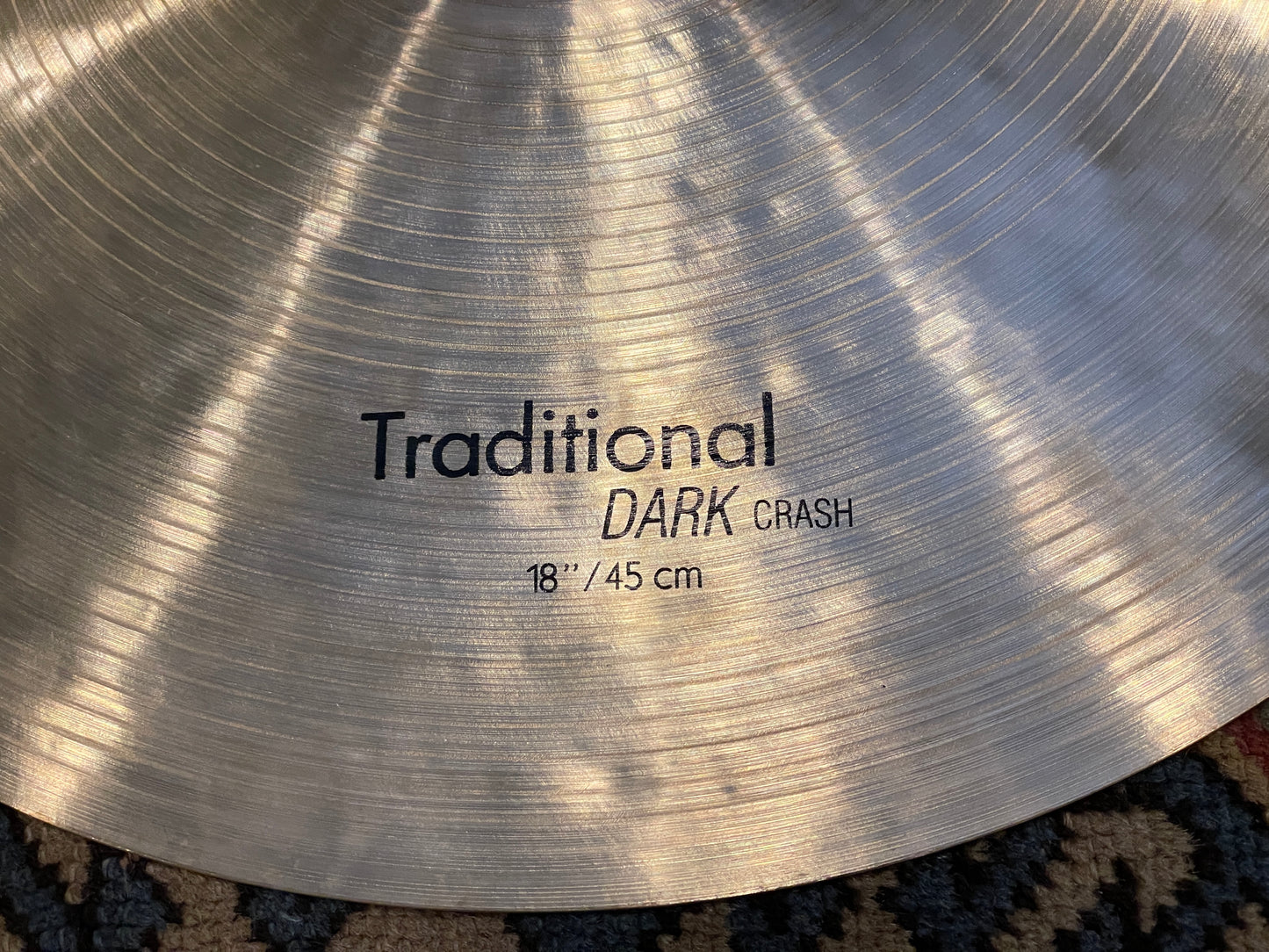 18" Istanbul Agop Traditional Dark Crash Cymbal 1374g *Video Demo*