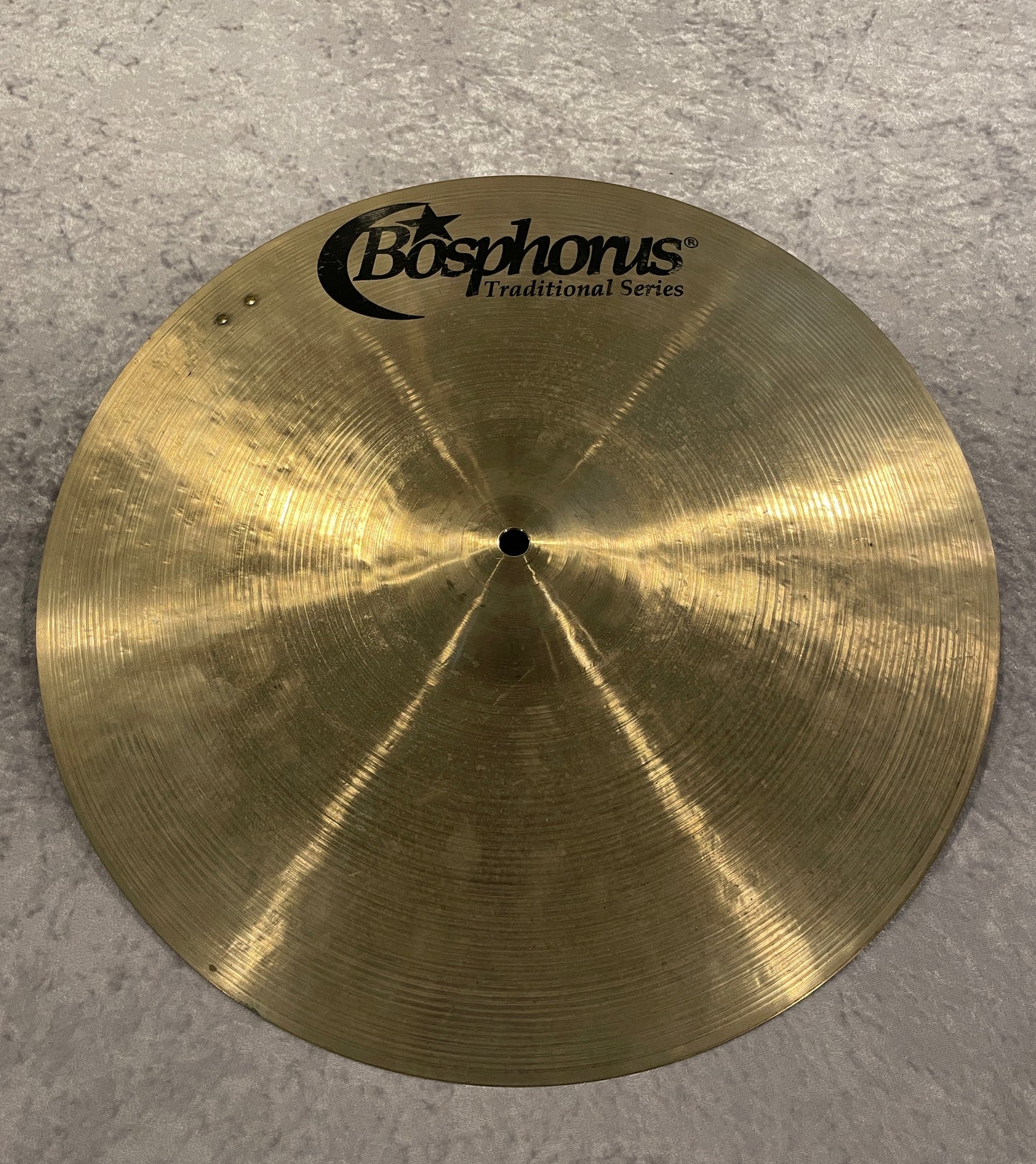 17" Bosphorus Traditional Series Medium Thin Crash Cymbal 1187g
