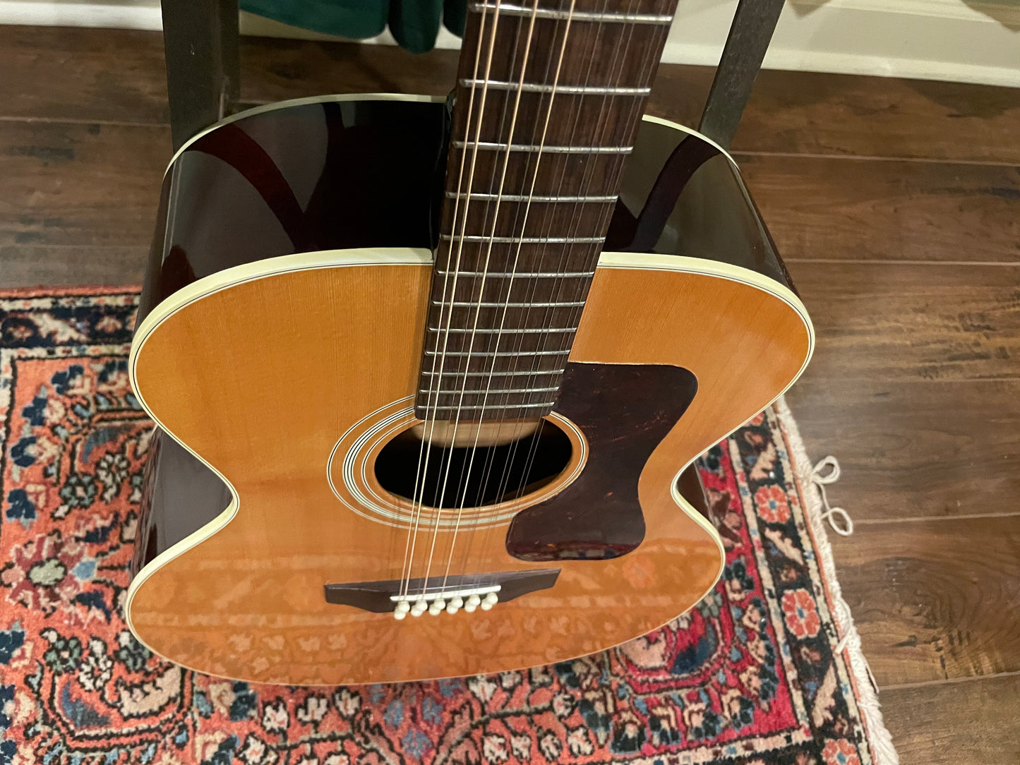 1973 Guild F212 12-String Acoustic Guitar Natural w/ OHSC