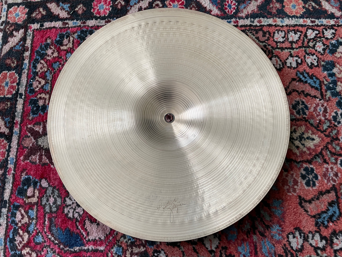 14" A. Zildjian & CIE Vintage Hi-Hat Cymbal Pair A0422 832g/1146g #760
