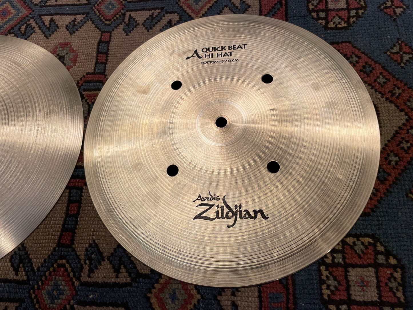 13" Zildjian A Quick Beat Hi-Hat Cymbal Pair 908g/1082g