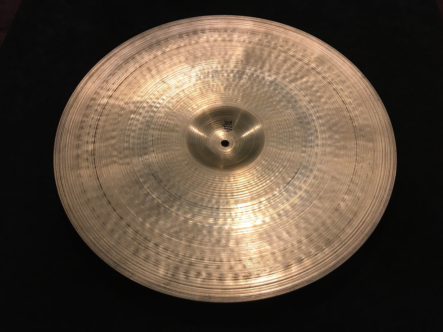 20" Zildjian A 1950s Small Stamp Ride Cymbal 2208g #688 *Sound File*