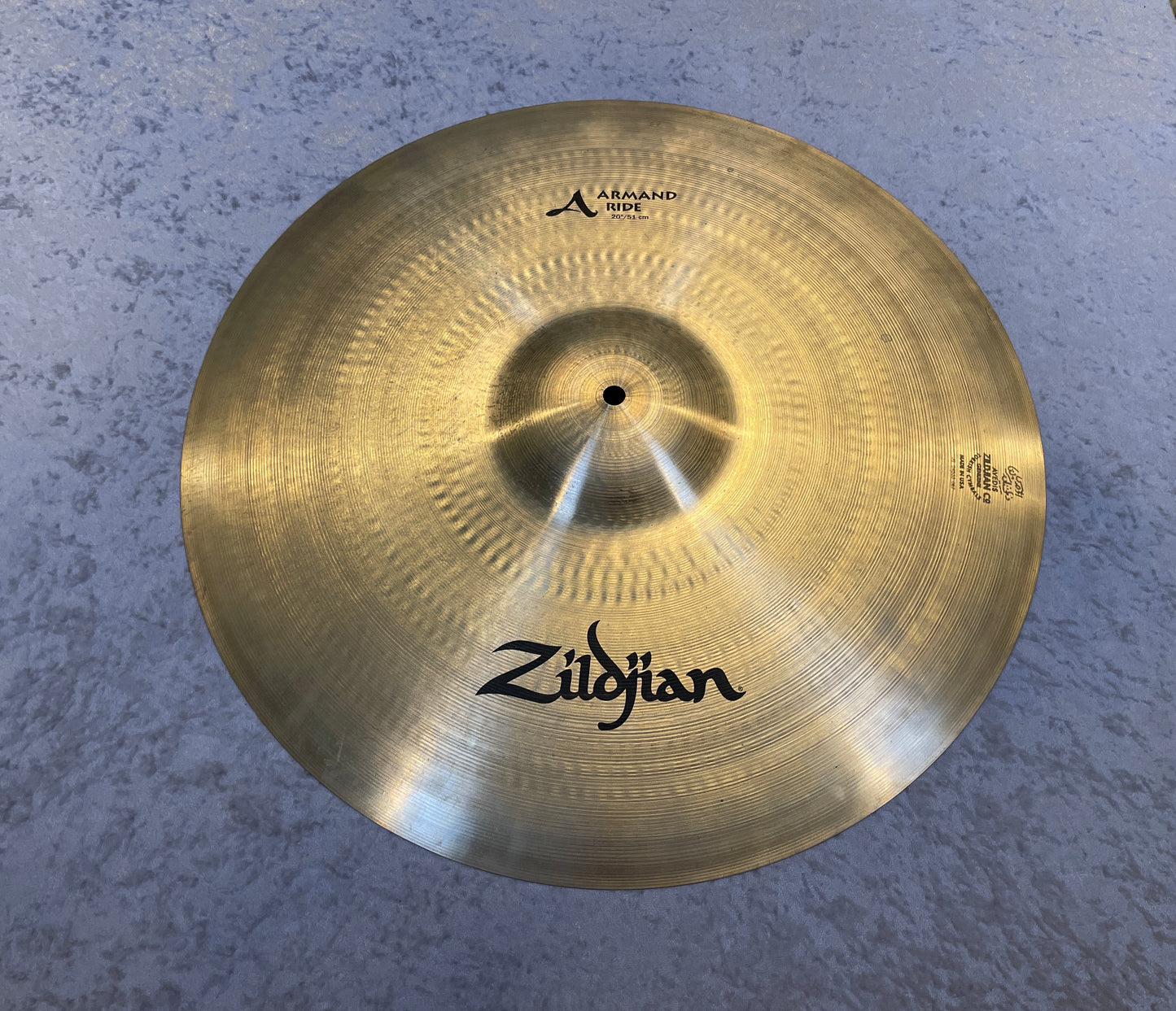 20" Zildjian A A8014 Armand Ride Cymbal 2202g