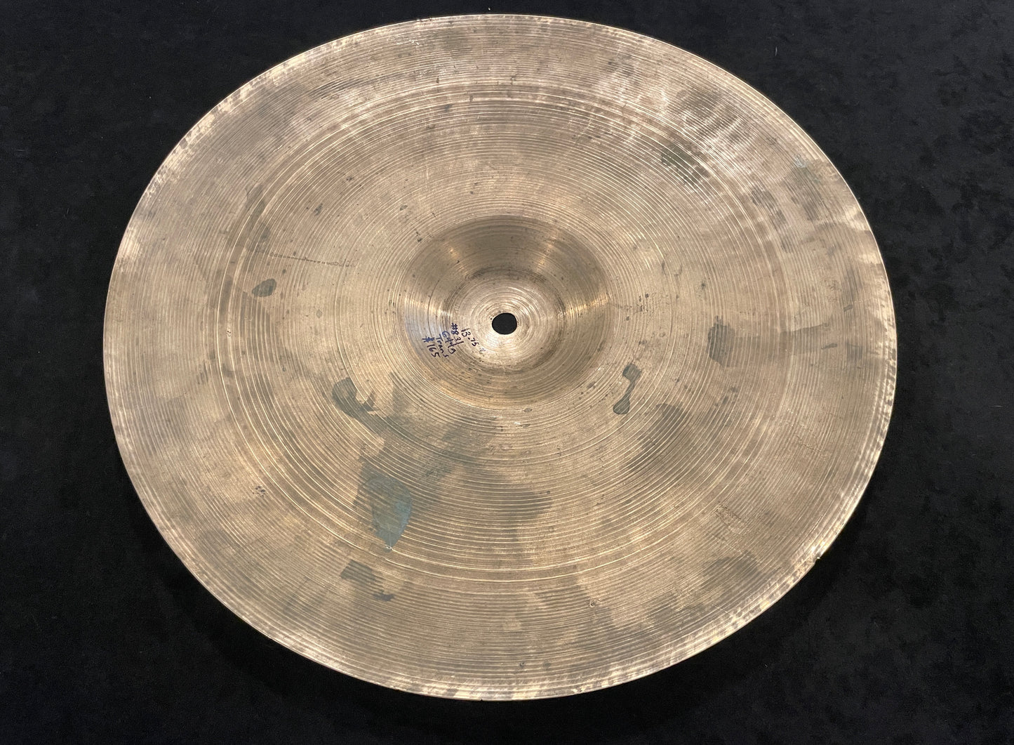 14" (13.75") Zildjian A Trans Stamp Hi-Hat / Splash Cymbal Single 644g #831