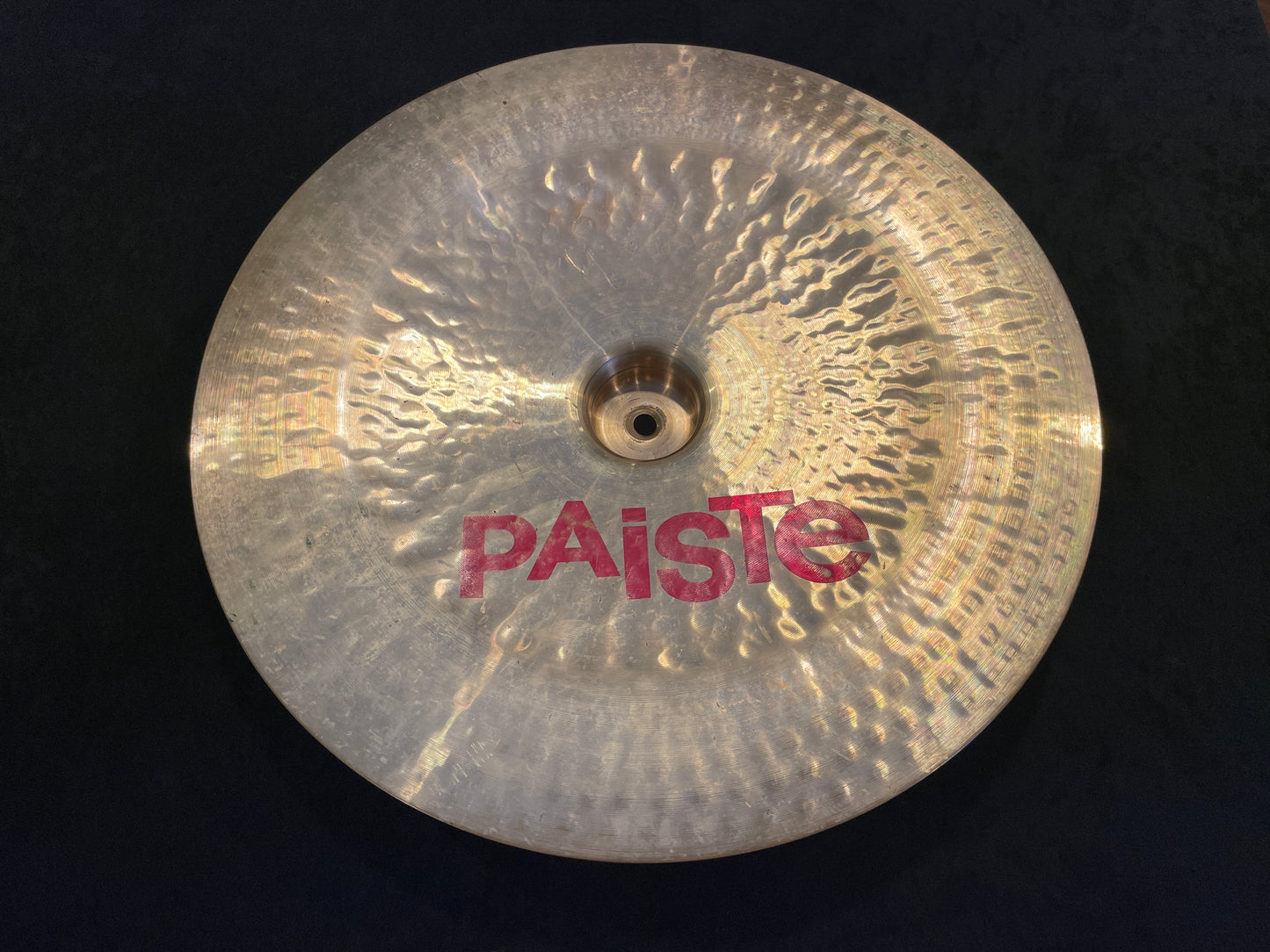 18" Paiste 2002 China Type Cymbal 1286g
