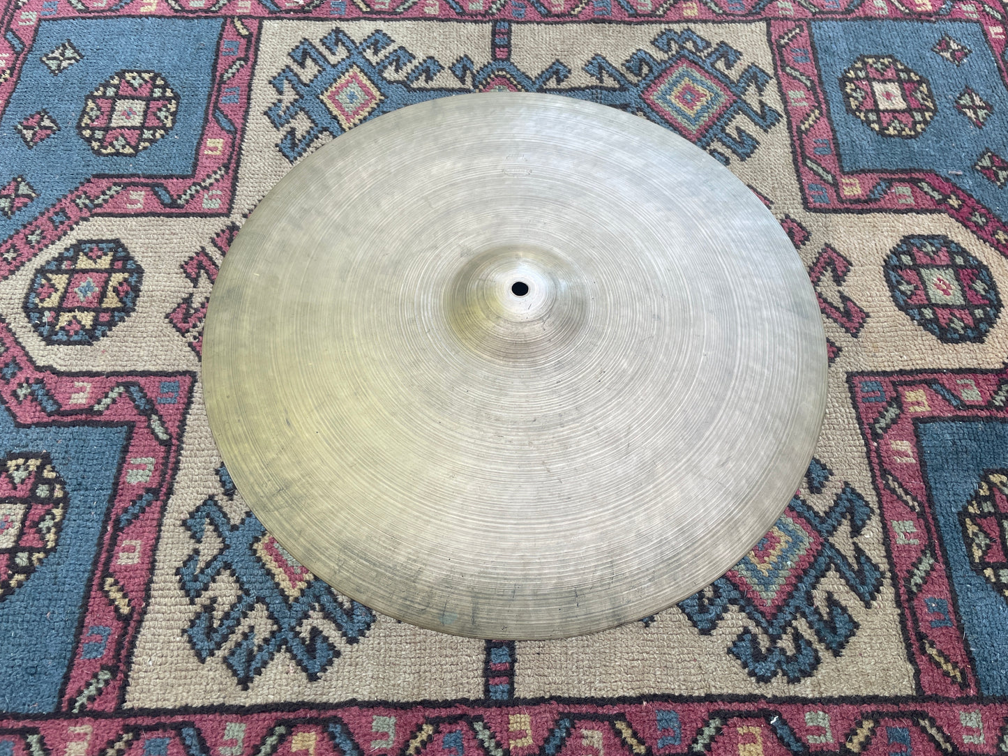 17" Zildjian A 1940s-1950s Trans Stamp Crash Cymbal 1040g #822 *Video Demo*