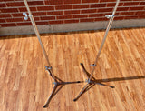 1960s Ludwig 1400 Flat Base Straight Cymbal Stand Pair (2 Pcs.)
