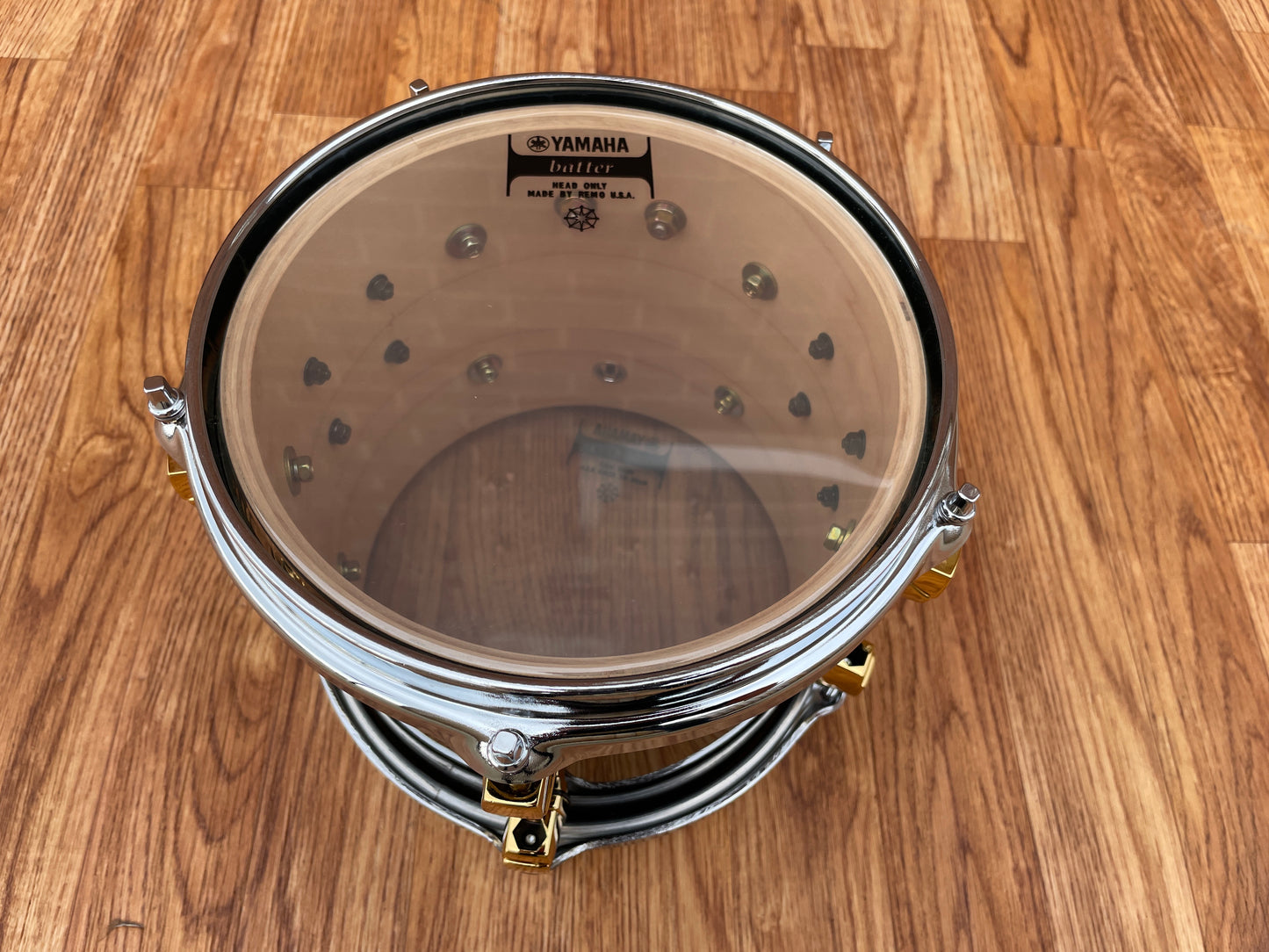 NOS Yamaha 8x7 Maple Custom Tom Black Maple 7x8