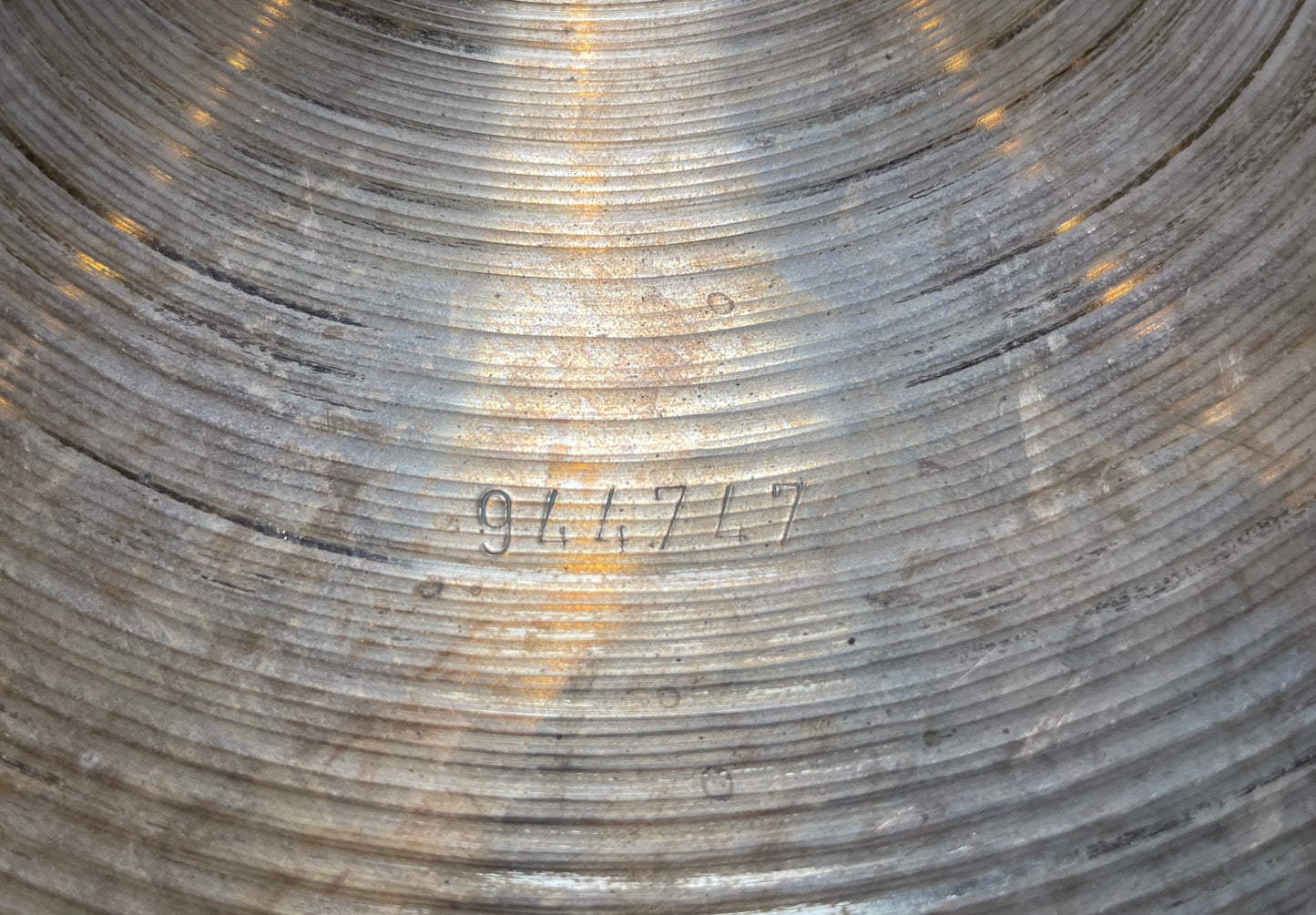 16" Vintage Paiste 1979 2002 Crash Cymbal 998g #722