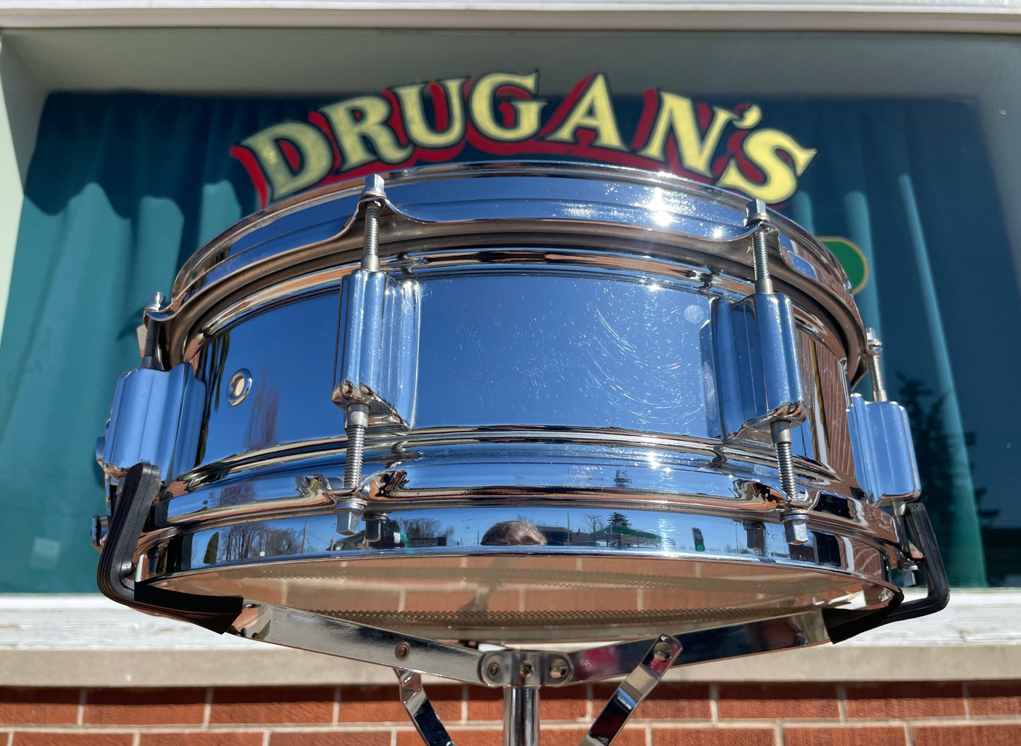 1960s Rogers 5x14 Powertone Snare Drum Cleveland Era COB