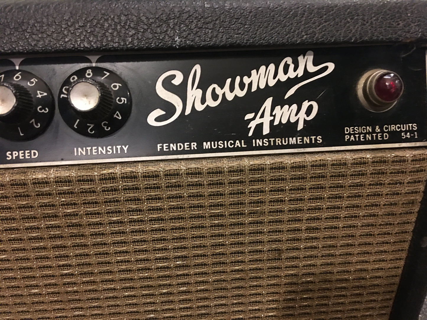 1966 Fender Blackface Showman Amp Head