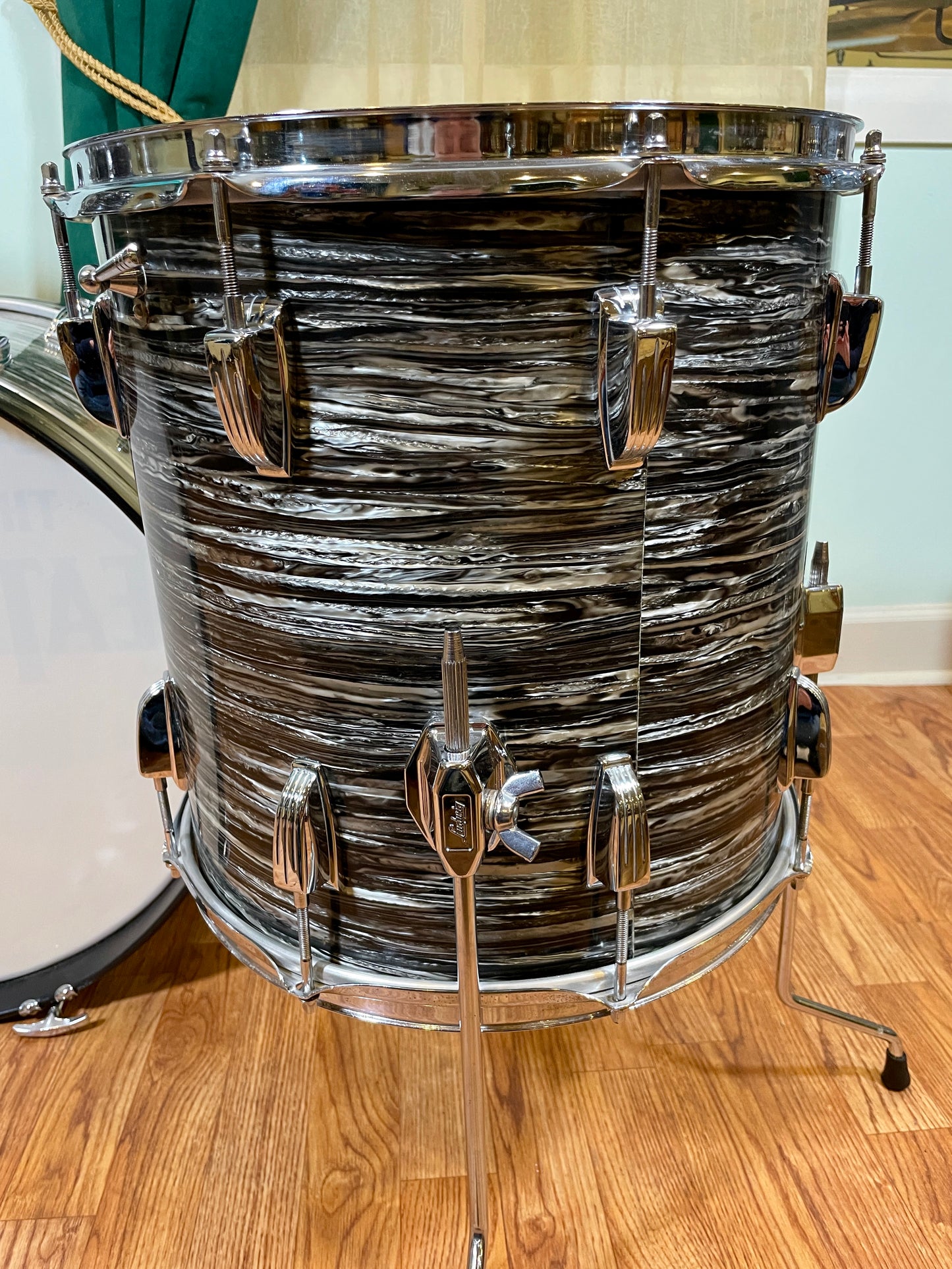 1966 Ludwig Down Beat Drum Set Oyster Black Pearl 20/12/14 Ringo Starr The Beatles