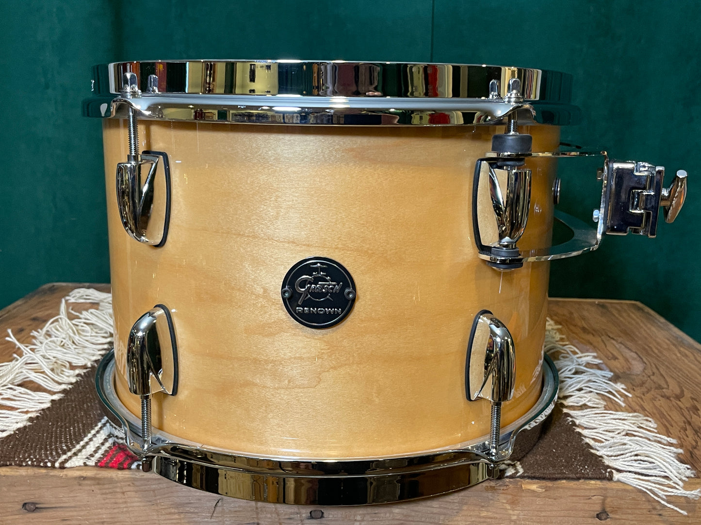 Gretsch Renown 8x12 Tom Drum Single Gloss Natural