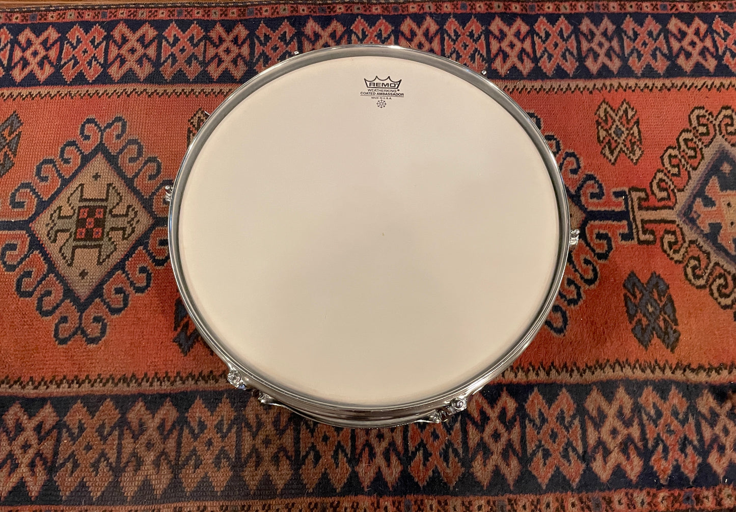 1966 Ludwig 5x14 Pioneer Snare Drum Black Diamond Pearl