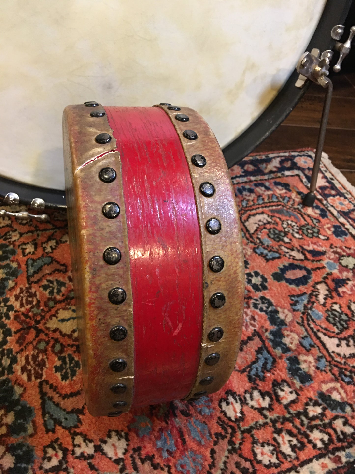 1920s/1930s Ludwig & Ludwig 4x10 Chinese Tack Dragon Tom Drum Leedy