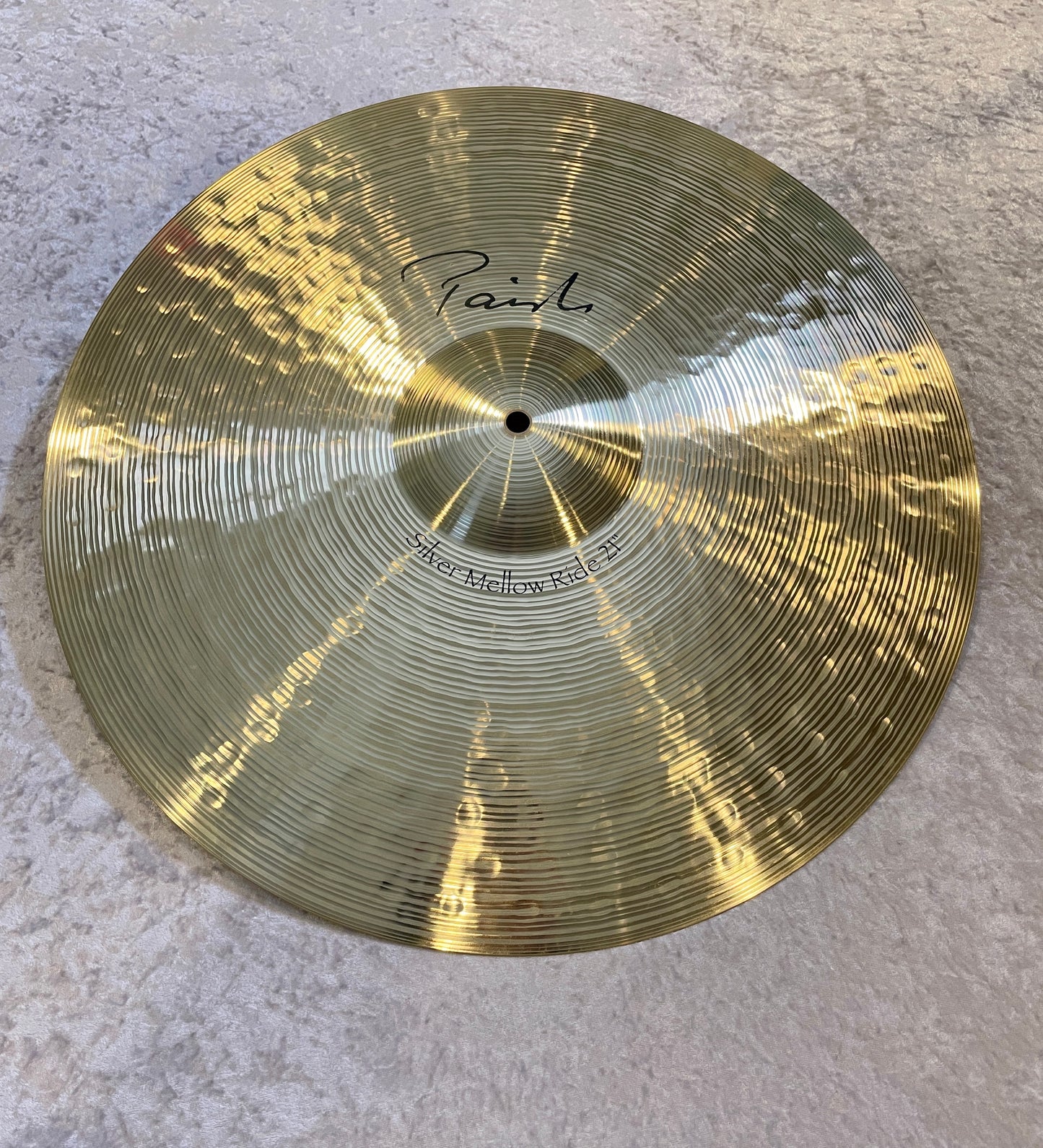 21" Paiste Silver Mellow Ride Cymbal 2558g