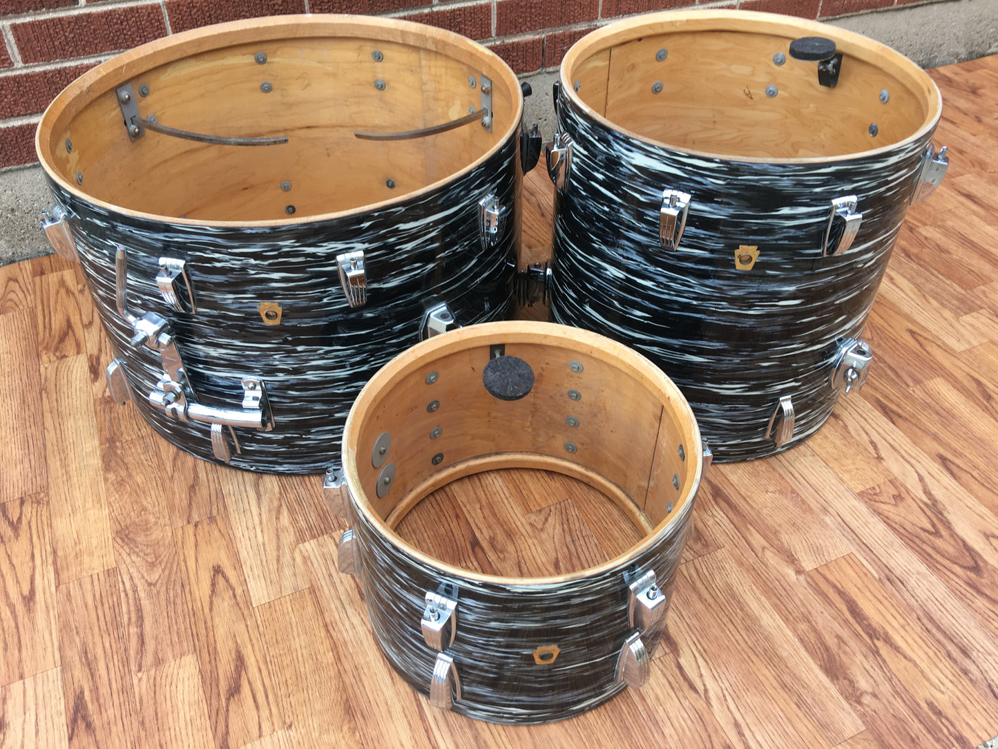 1969 Ludwig Oyster Black Pearl Super Classic