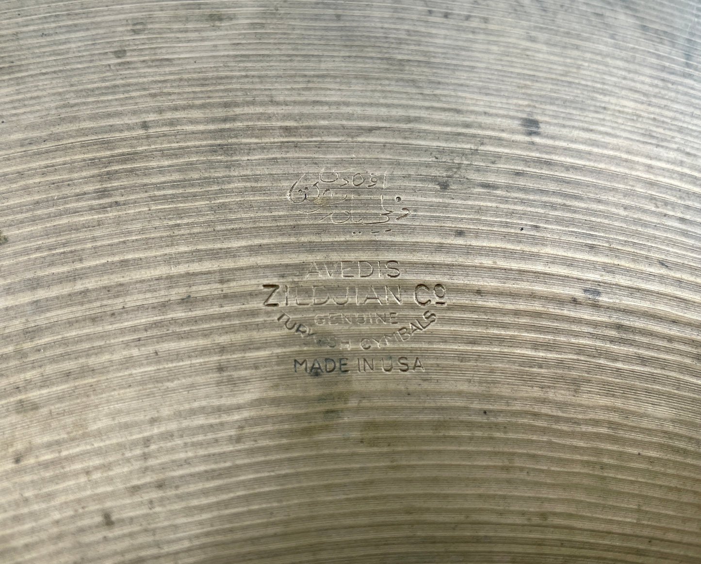 22" Zildjian A 1940s-50s Trans Stamp Ride Cymbal 2964g #700 *Video Sample*