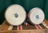 LP Bongos Fiberglass Red Latin Percussion