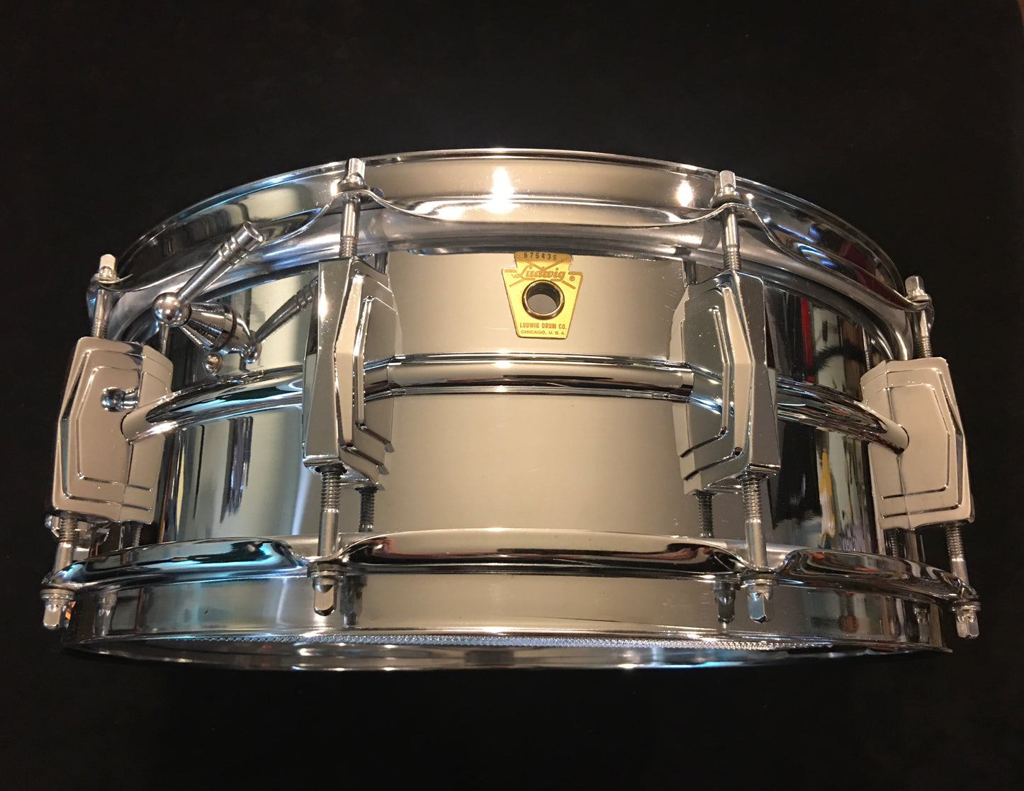 1966 Ludwig Supraphonic 5x14 Snare Drum "JAN 18 1966"