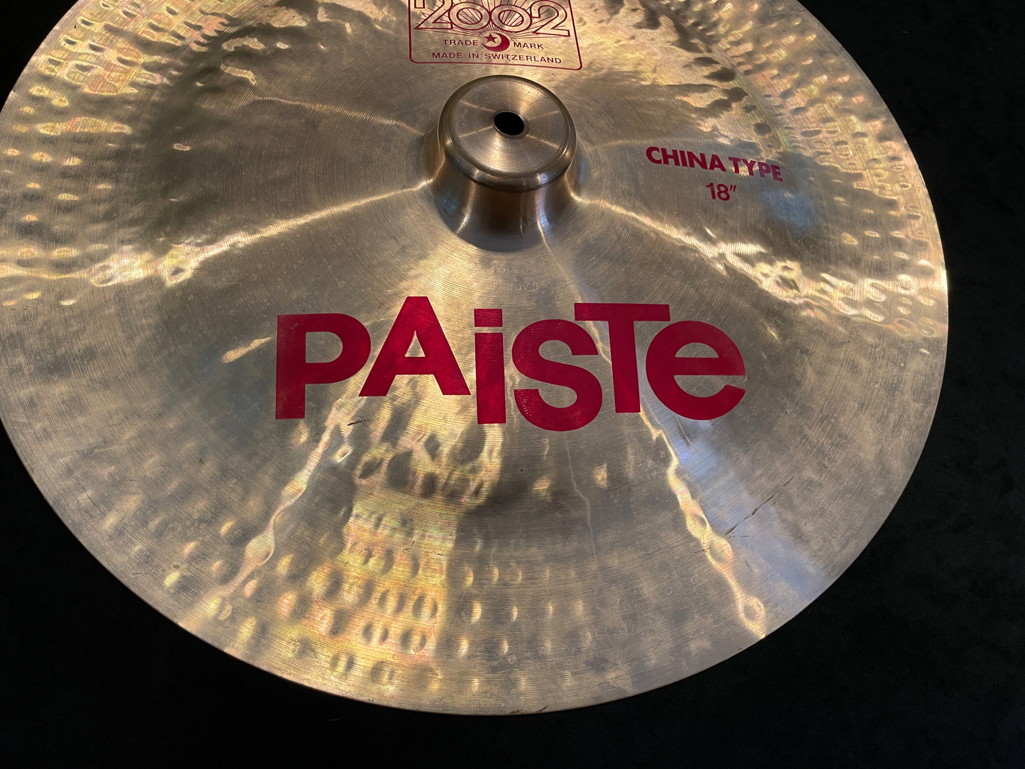 18" Paiste 2002 China Type Cymbal 1286g