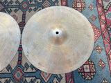 14" Zildjian A "Manny's" Hi-Hat Cymbal Pair 701g/777g #814