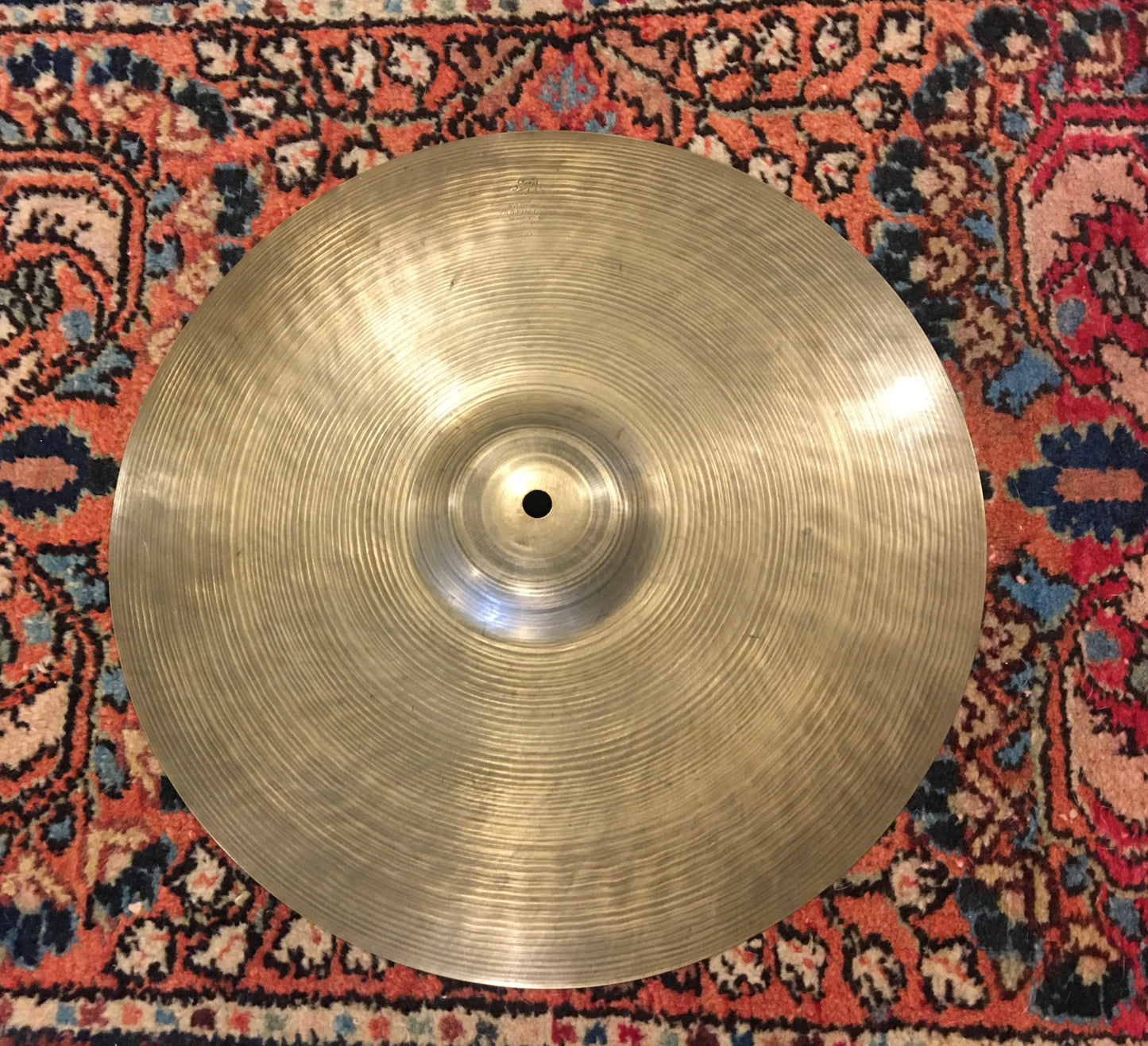 14" Zildjian A 1929-40 1st Stamp Small Ride / Single Hi-Hat Cymbal 1176g #154 *Sound File*