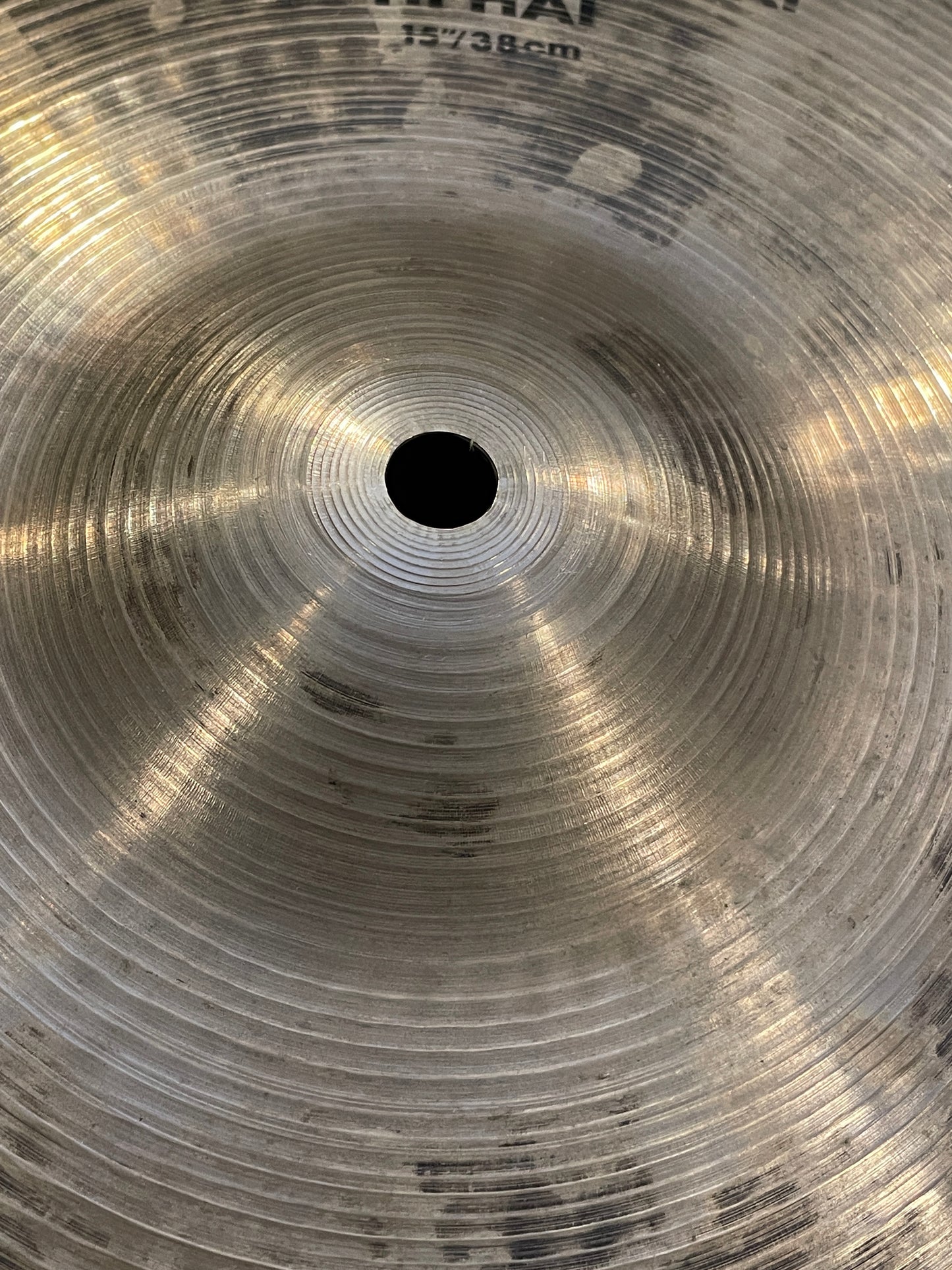 15" Zildjian A 1980s New Beat Hi-Hat Single Bottom Cymbal 1686g