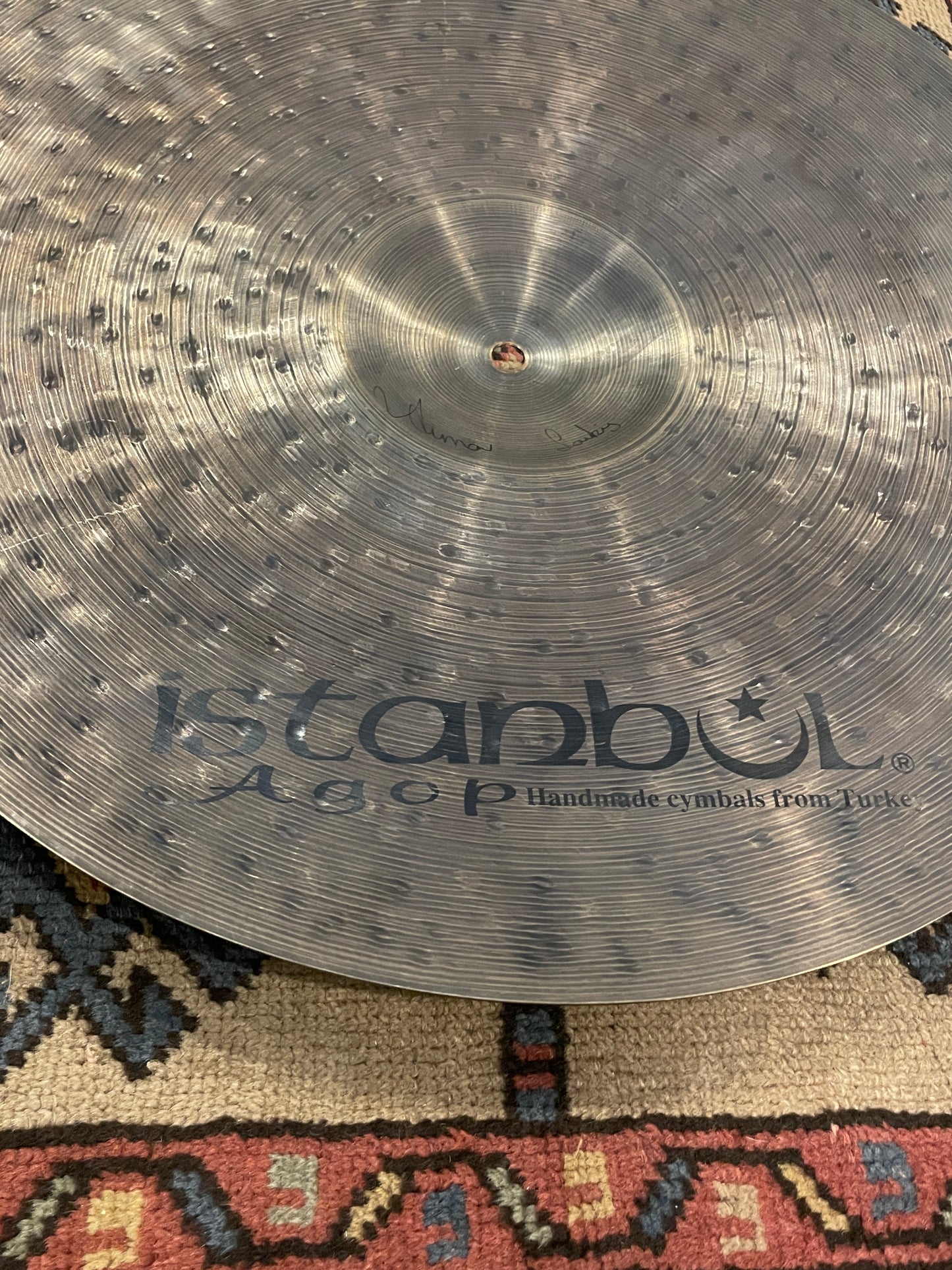 20" Istanbul Agop OM Crash Cymbal 1738g *Video Demo*