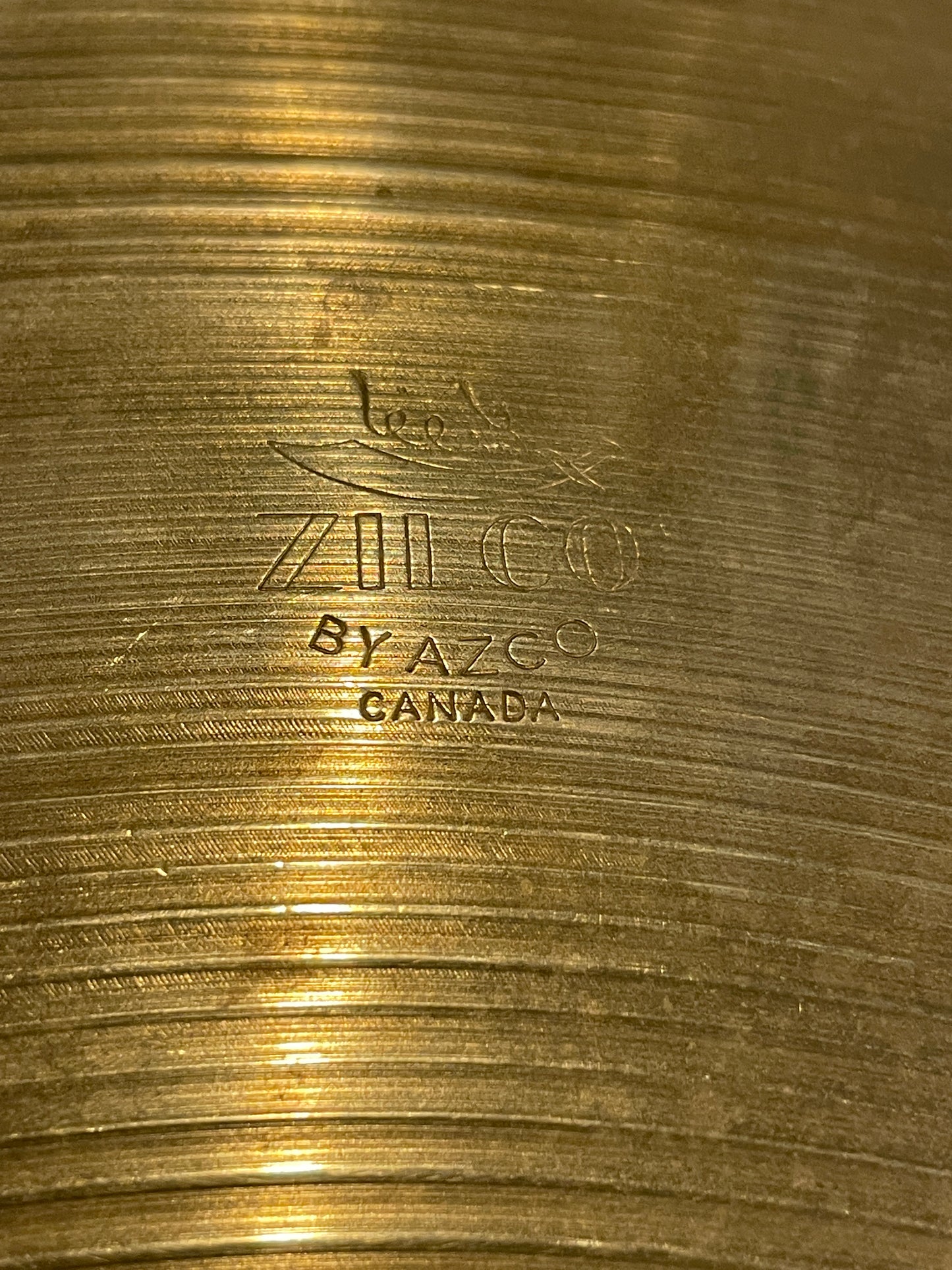 22" Zilco by Azco Ride Cymbal Canada 2870g #777