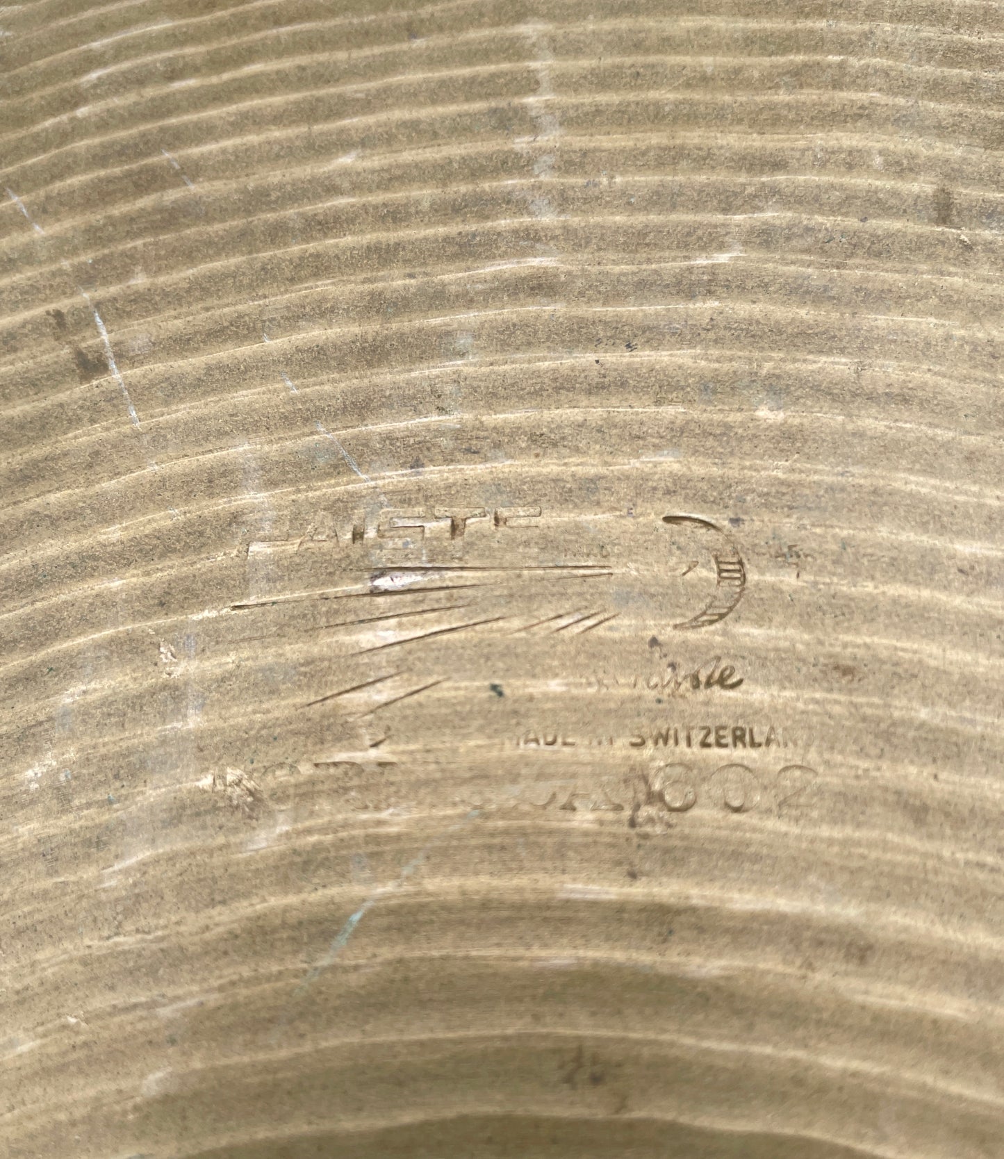 20" Paiste Pre-Serial Number Formula 602 Ride Cymbal 2004g #701 *Sound File*