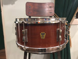 1959 Ludwig Pioneer Transition Badge 6.5X14 Mahogany Snare Drum