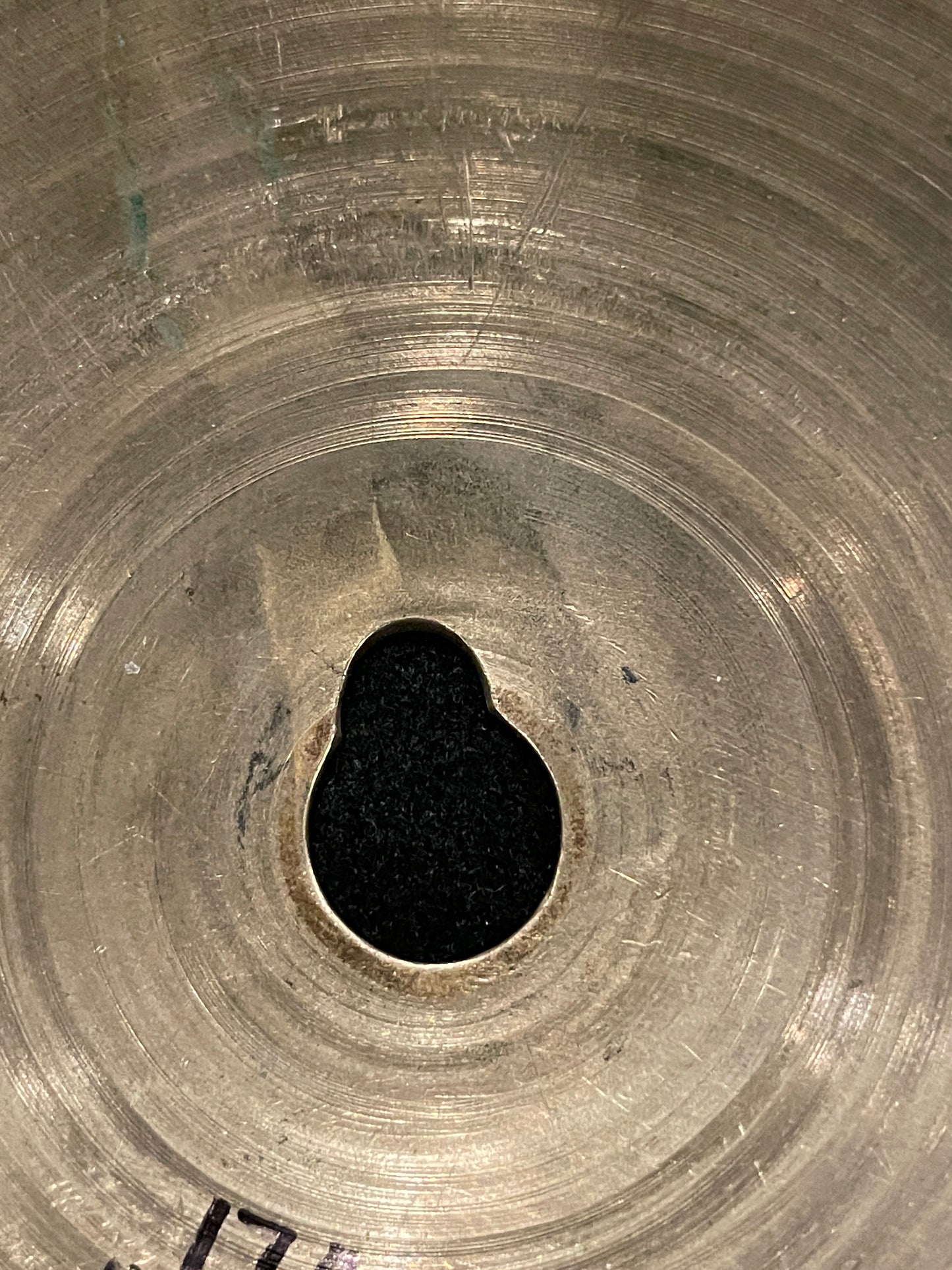 17" Zildjian A 1940s-50s Trans Stamp Crash Cymbal 1216g #684 *Video Demo*