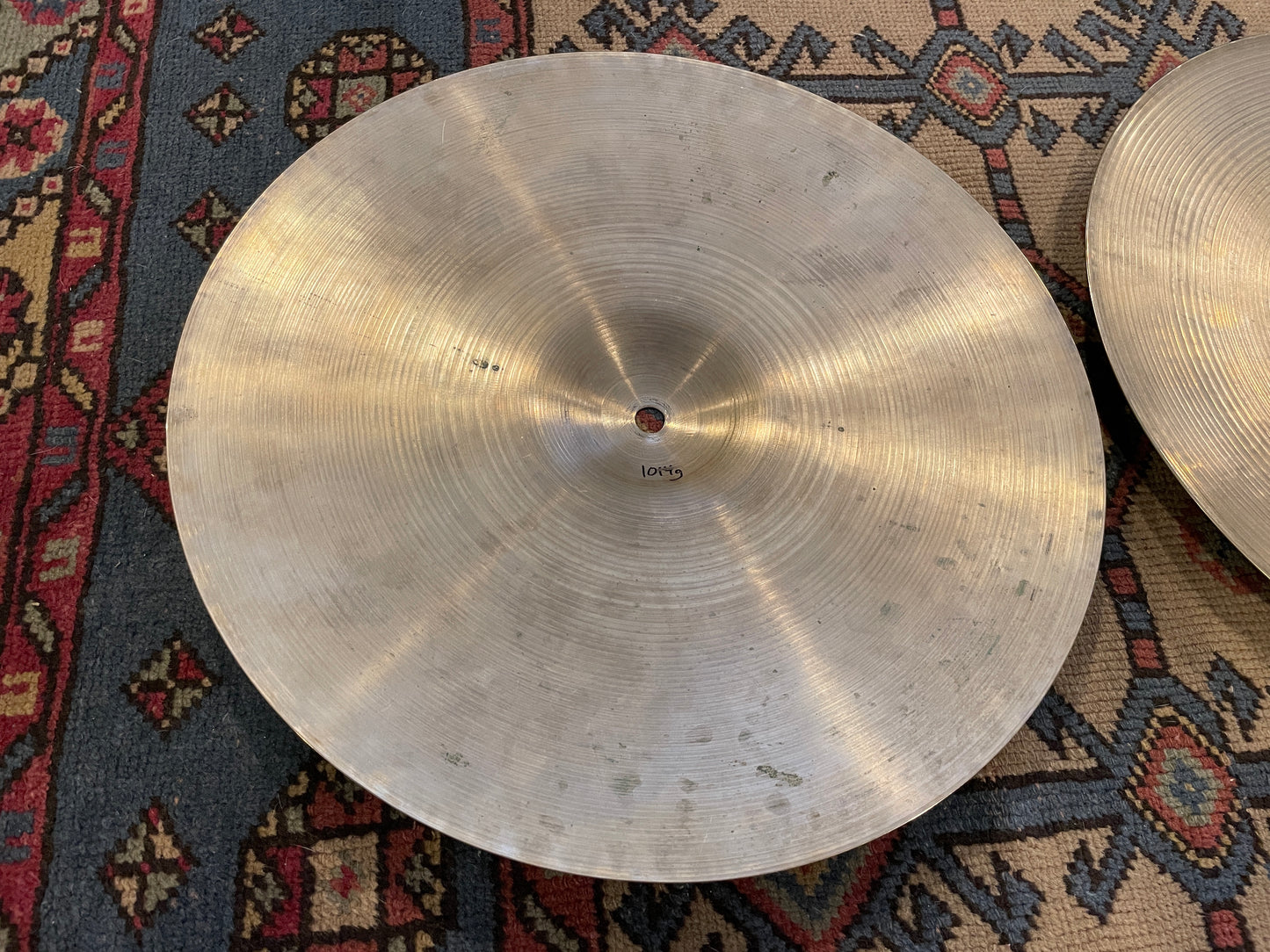 15" Zildjian A 1980s New Beat Hi-Hat Pair 1014g/1660g