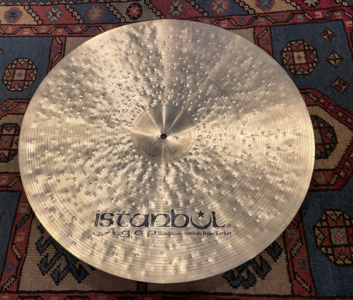 22" Istanbul Agop Mantra Ride Cymbal 2890g Cindy Blackman Santana *Video Demo*
