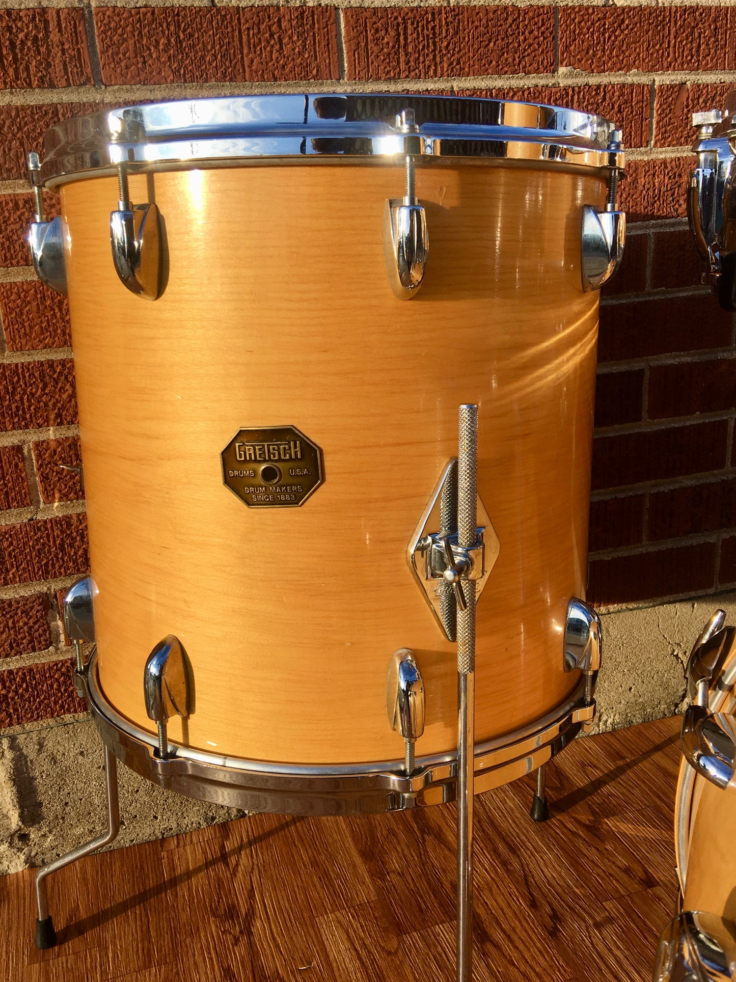 Gretsch Stop Sign Bop Drum Set 18/10/12/14/5x14 Snare Natural Maple