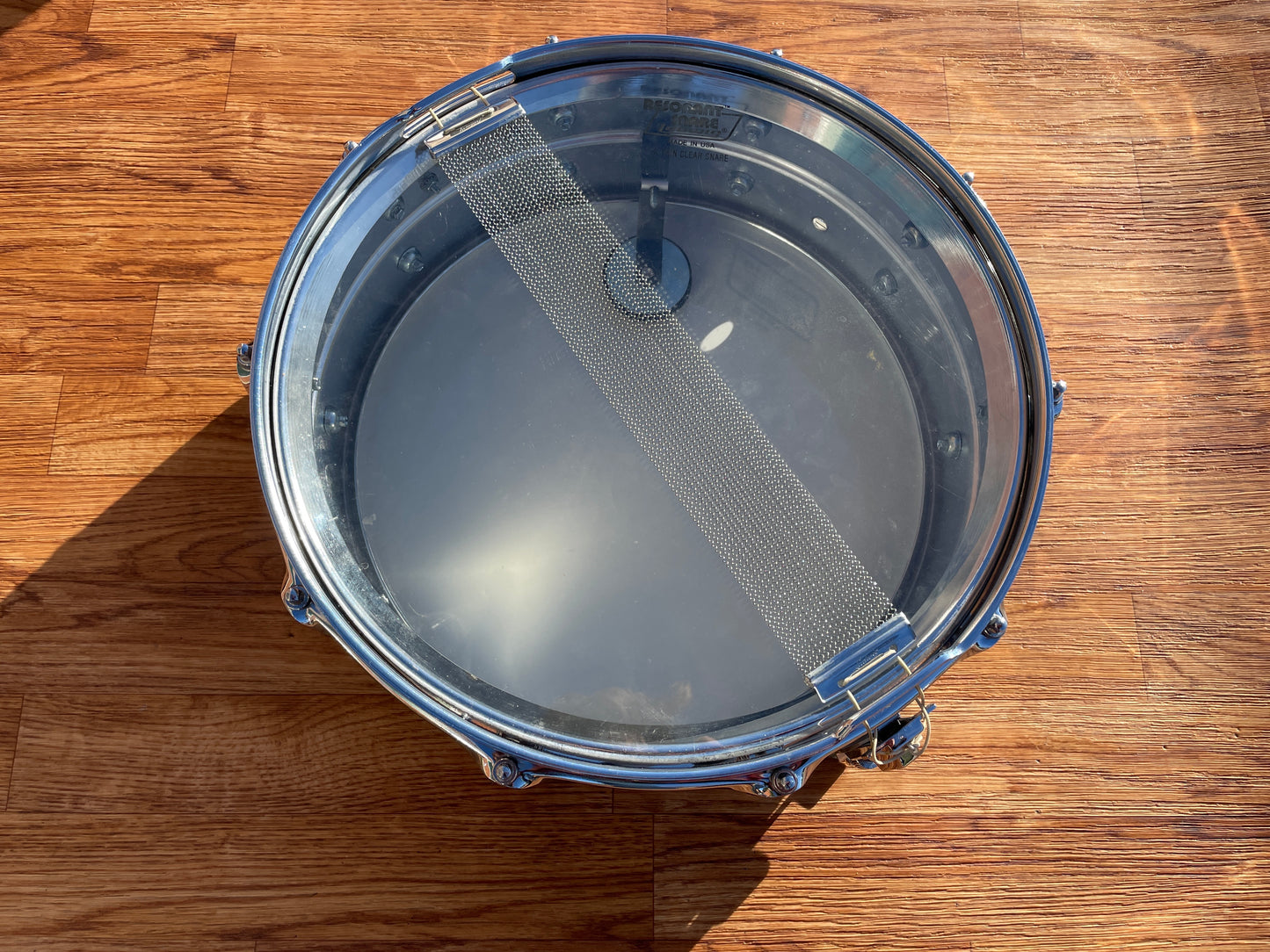 Mid-1980s Ludwig 5x14 LM400 Supraphonic Snare Drum Early Monroe