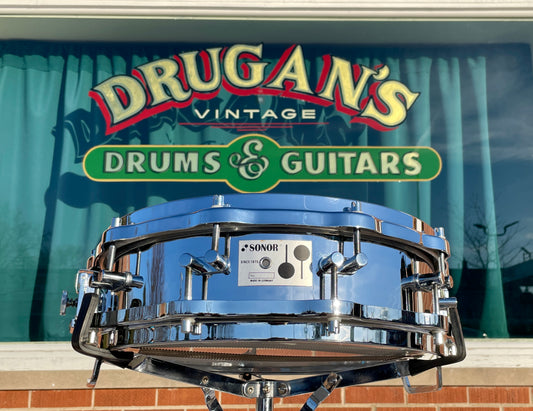 Vintage Sonor D420 Phonic 4x14 Snare Drum Ferro Manganese