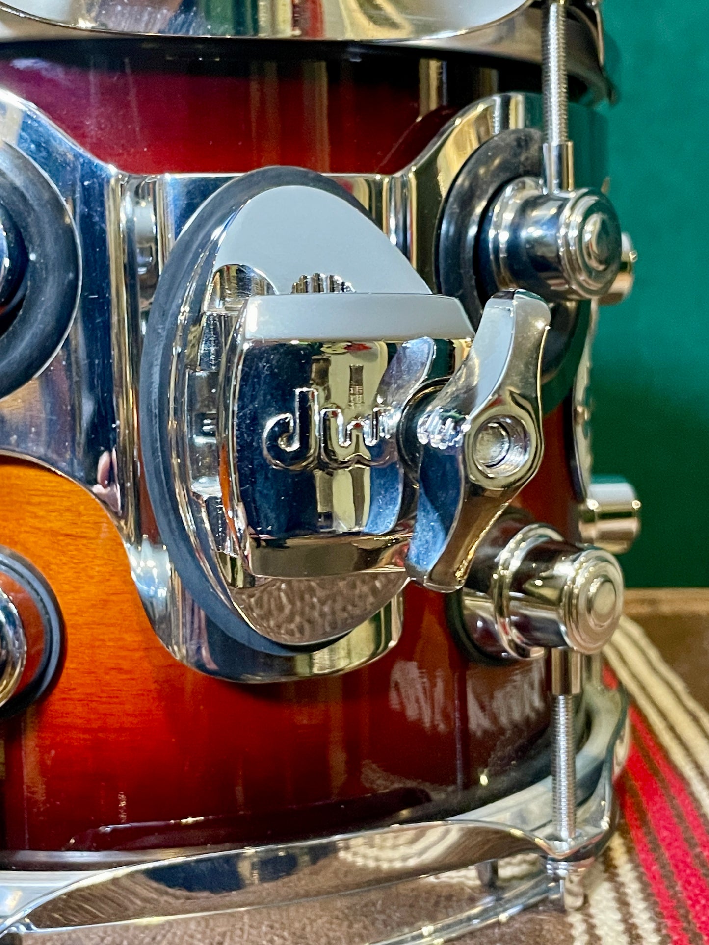 DW Design Series 7x8 Tom Drum Tobacco Burst Drum Workshop