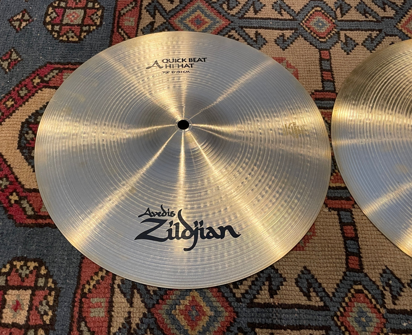 13" Zildjian A Quick Beat Hi-Hat Cymbal Pair A0147 810g/1028g