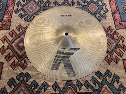 13" Zildjian K Hi-Hat Top Cymbal Single IAK 800g