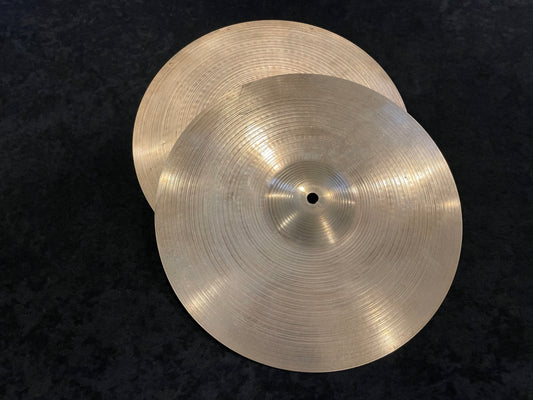 14" Zildjian A 1970s New Beat Hi-Hat Cymbal Pair 1036g/1578g #748 *Video Demo*