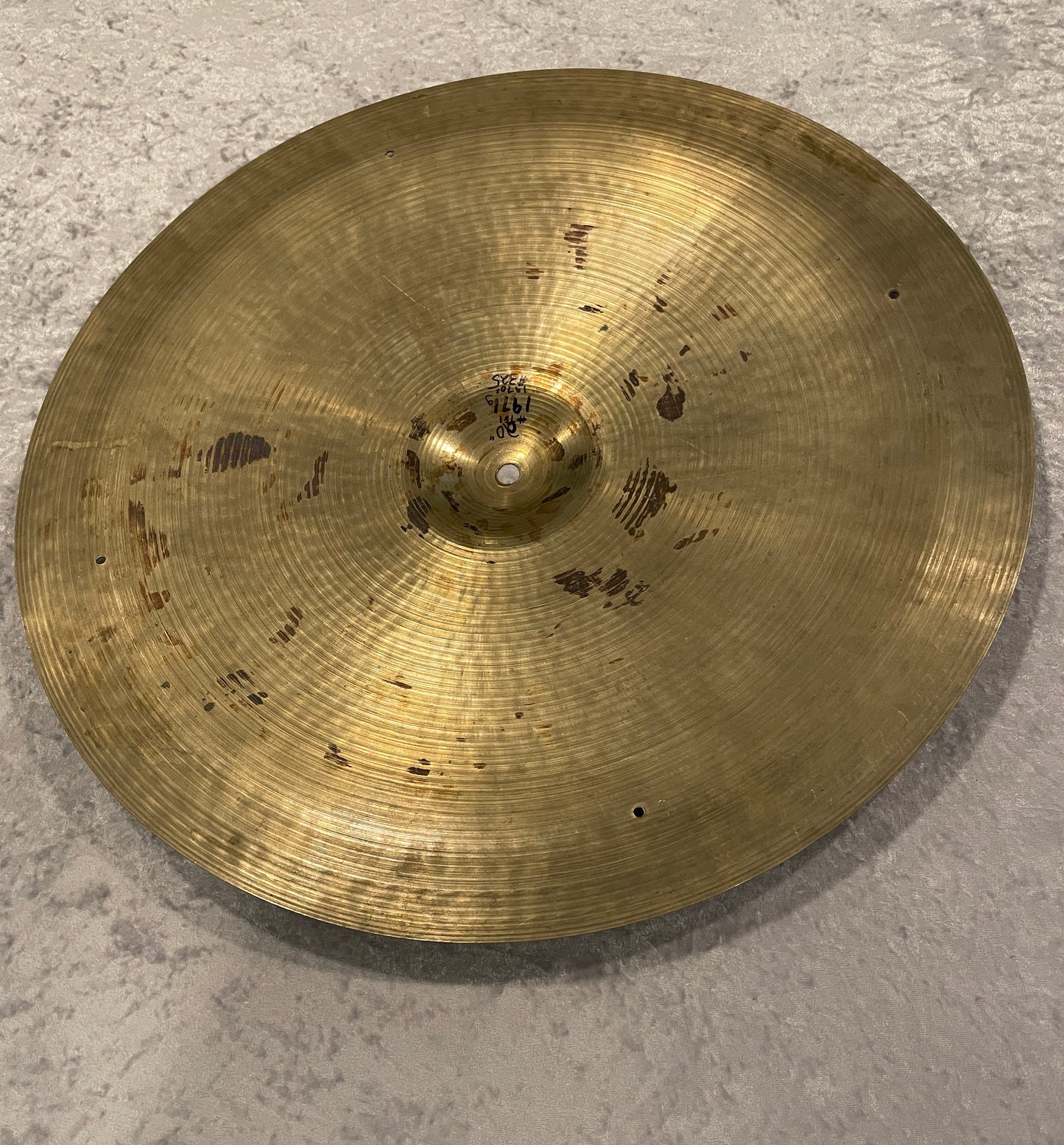 20" Zildjian A 1970s Pang Ride Cymbal 1971g  #781