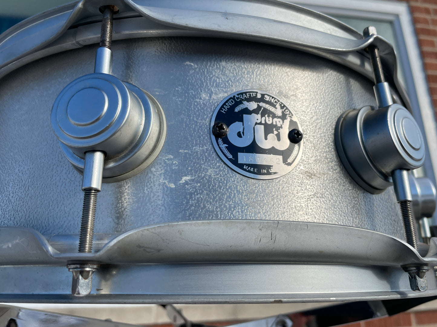 2001 DW Collector's Series 5x13 Cast Aluminum Snare Drum Workshop Billy Ward