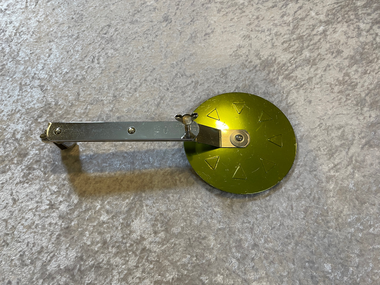 Vintage Elton Hoop Mount Bass Drum Muffler Green
