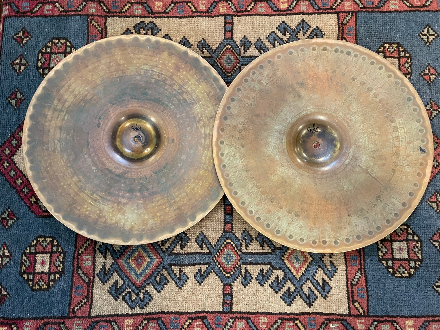 15" Paiste Rude Hi-Hat Cymbal Pair 1060g/1354g