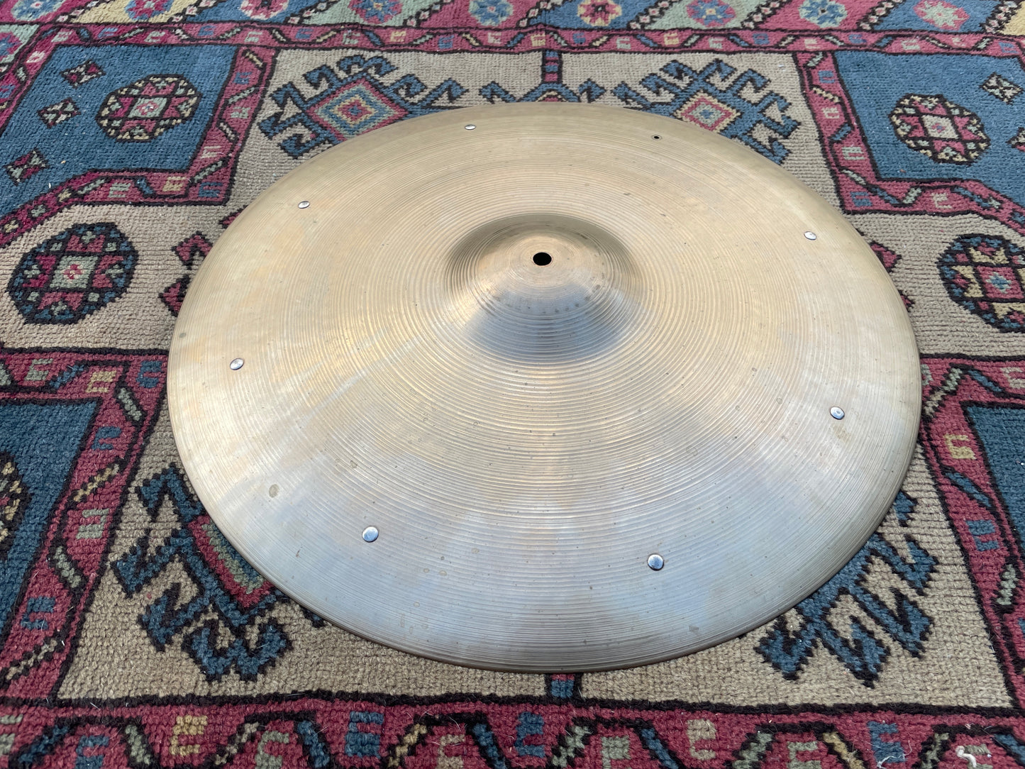 18" Zildjian A Trans Stamp Crash Ride Sizzle Cymbal 1512g #821 *Video Demo*