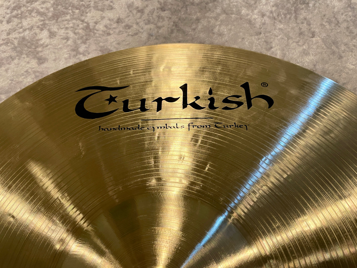 19" Turkish Cymbals Classic Series Crash Cymbal 1626g *Sound File*